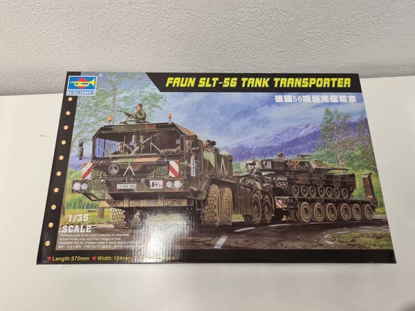 Faun SLT-56 Panzertransporter 'Franziska' Trumpeter  Nr. 00203  1:35 neu