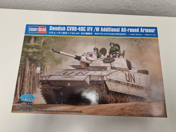 Swedish CV90-40C IFV /w Additional All-round Armour HobbyBoss  No. 82475  1:35 neu