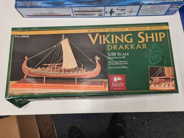 Oseberg the Viking Ship Amati  Nr. 1406/01  1:50