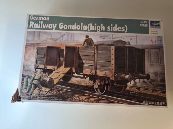 German Railway Gondola (high sides) Trumpeter  Nr. 01517  1:35