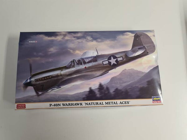 P-40N Warhawk 'Natural Metal Aces' Hasegawa Nr. 07516 1:48