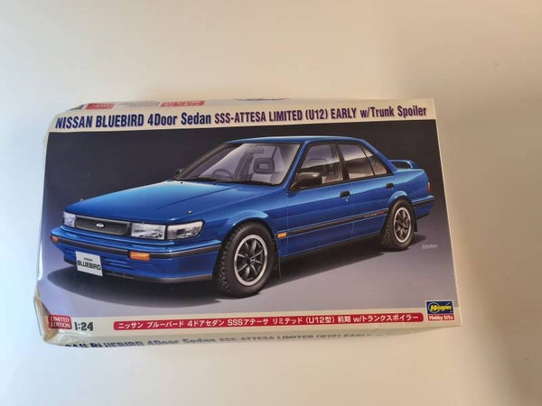 Nissan Bluebird 4Door Sedan SSS-Attesa Limited (U12) Early w/Trunk Spoiler