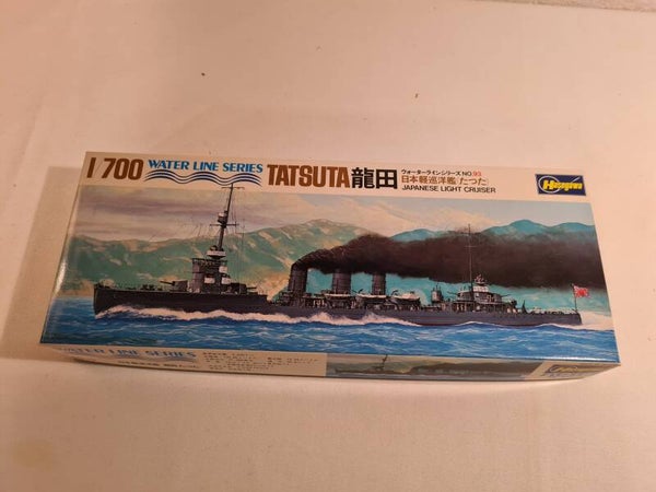 Japan Light Cruiser Tatsuta Hasegawa Nr. WL.C093 1:700