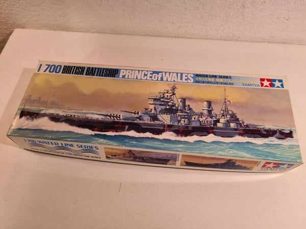 British Battleship Prince of Wales Water Line Series Tamiya Nr. WL.B122 1:700