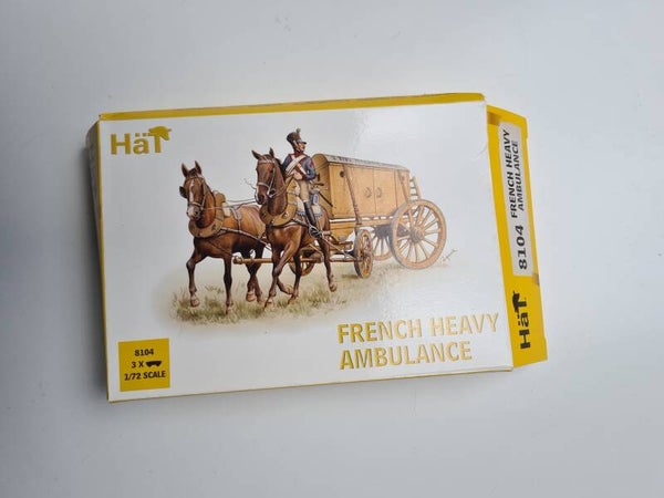 French Heavy Ambulance Napoleonic Wars HäT  Nr. 8104  1:72