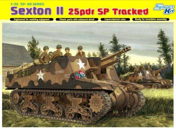 Sexton II 25pdr SP tracked Dragon  No. 6760  1:35