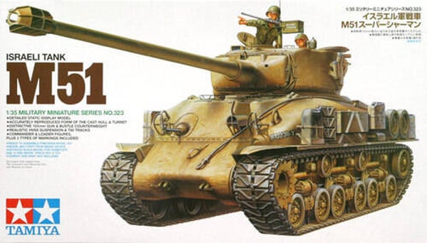 Israeli Tank M51 Tamiya  Nr. 35323  1:35 neu