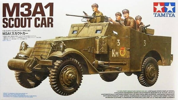 M3A1 Scout Car Tamiya Nr. 35363 1:35 neu