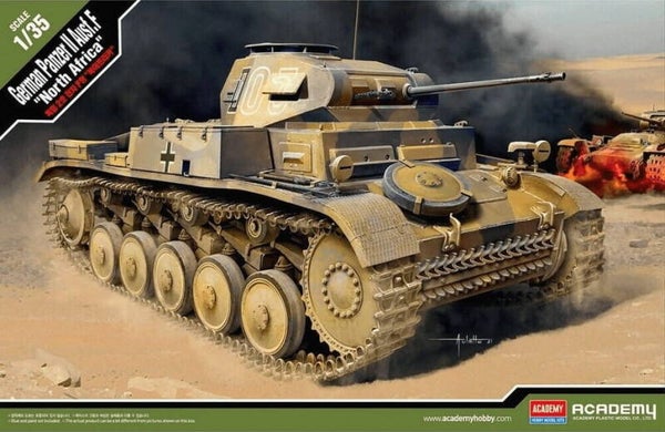 German Panzer II Ausf. F North Africa Academy Nr. 13535 1:35 neu