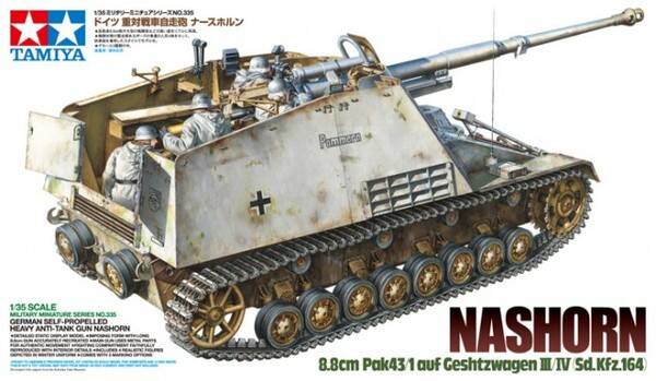 German Tank Destroyer Nashorn Tamiya Nr. 35335 1:35 neu