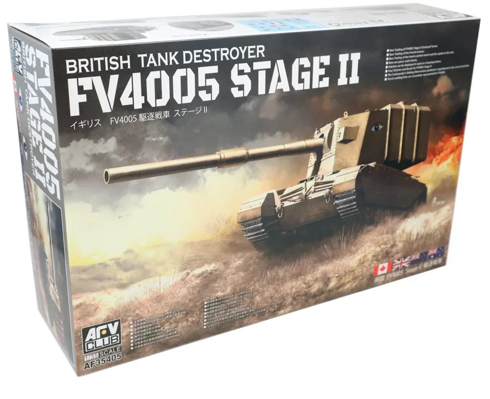 AFV Club – British FV4005 Stage II Tank Destroyer – AF35405 – 1:35