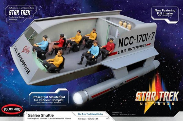 Galileo Shuttlecraft with full interior Polar Lights  Nr. POL995  1:32