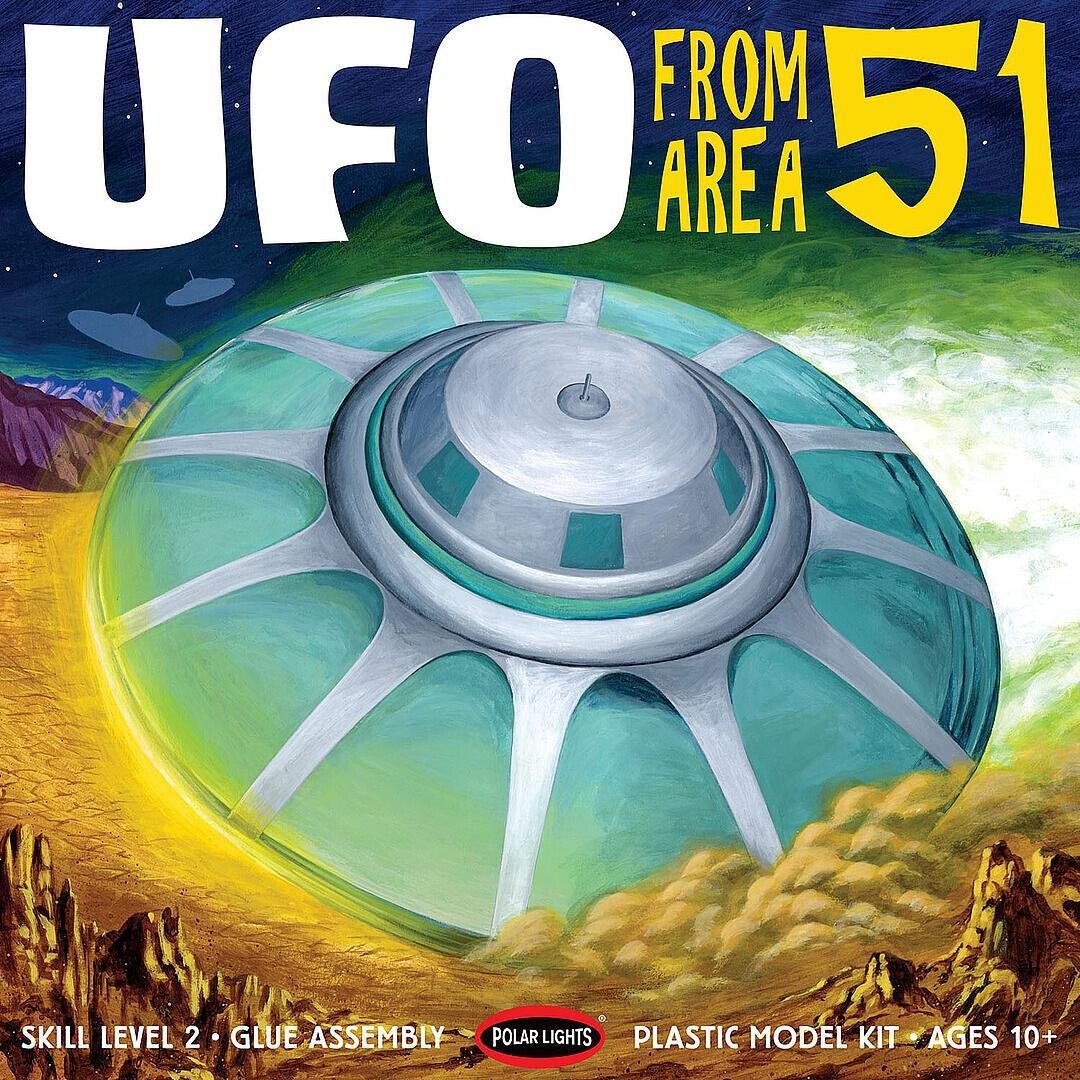 Area 51 UFO Polar Lights  No. 982  1:48