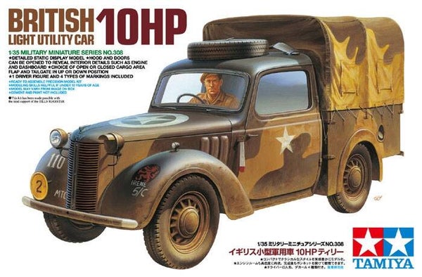 British Light Utility Car 10HP Tamiya Nr. 35308 1:35 neu