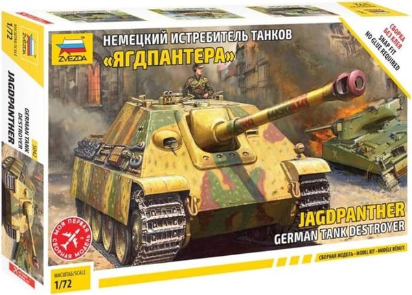 Jagdpanther German Tank Destroyer Zvezda Nr. 5042 1:72
