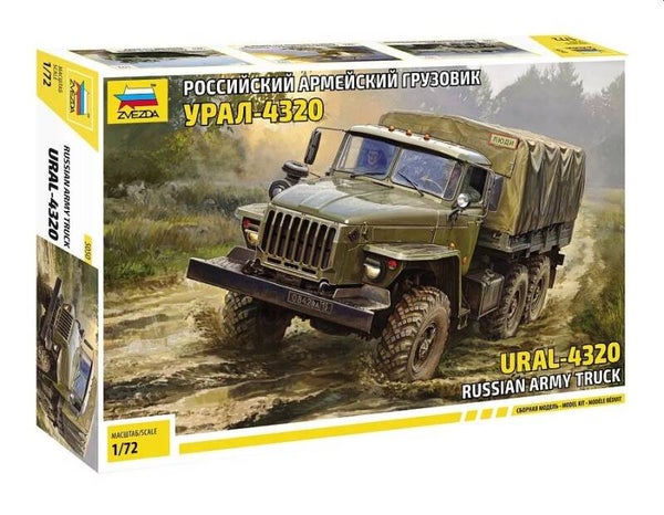 Ural-4320 Zvezda Nr. 5050 1:72