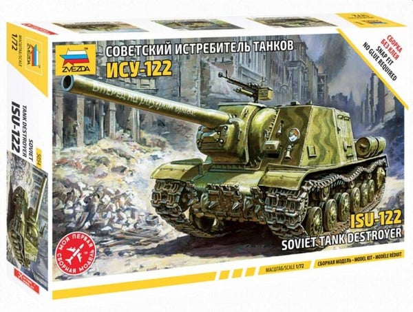 Soviet Tank Destroyer ISU-122 Zvezda Nr. 5054 1:72