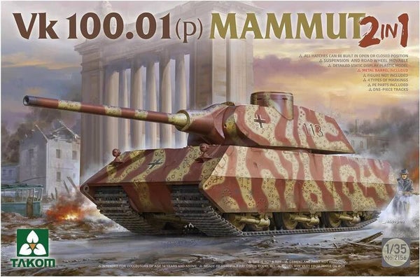TAKOM  VK 100.01 (P) MAMMUT 2in1 Maßstab 1:35