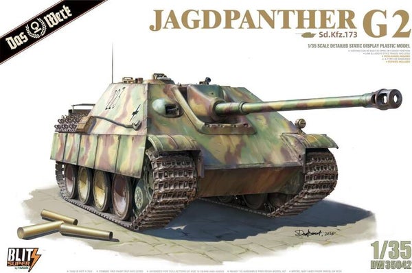 Jagdpanther G2 Sd.Kfz. 173 Das Werk  Nr. DW 35042  1:35