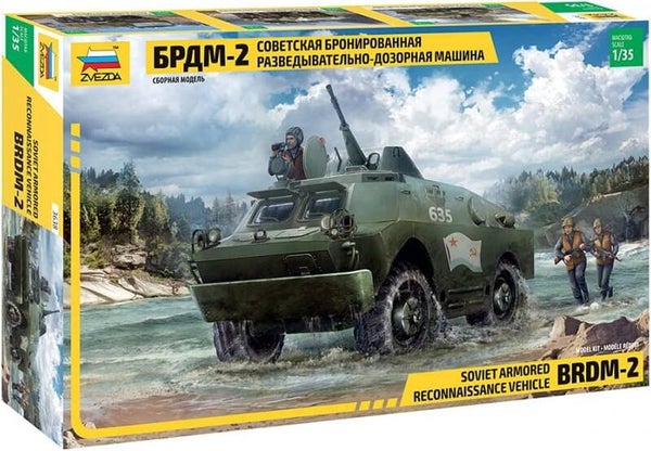 BRDM-2 Zvezda  Nr. 3638  1:35 NEU