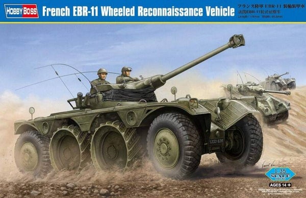French EBR-11 Wheeled Reconnaissance Vehicle HobbyBoss  Nr. 82490  1:35 neu