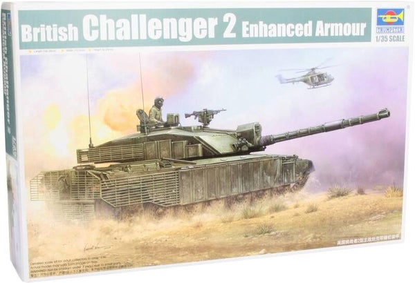 British Challenger 2 Enhanced Armour Trumpeter  Nr. 01522 2 1:35 neu