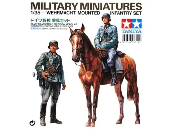 Wehrmacht Mounted Infantry Set Tamiya Nr. 35053 1:35 neu