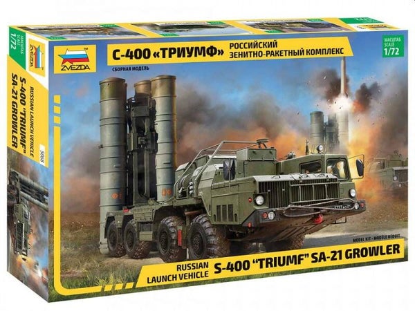 Russian Launch Vehicle S-400 Triumf (SA-21 Growler) Zvezda Nr. 5068 1:72