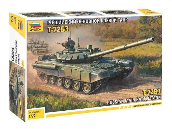 T-72B3 Russian Main Battle Tank Zvezda Nr. 5071 1:72