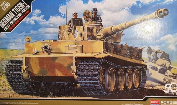 German Tiger I Early Production Version Academy Nr. 13239 1:35 neu