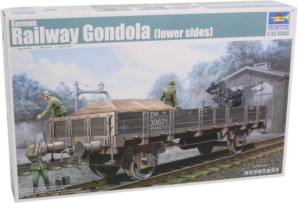 German Railway Gondola (lower sides) Trumpeter Nr. 01518 1:35