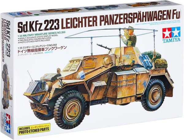 Sd.Kfz.223 Leichter Panzerspähwagen Tamiya Nr. 35268 1:35 neu