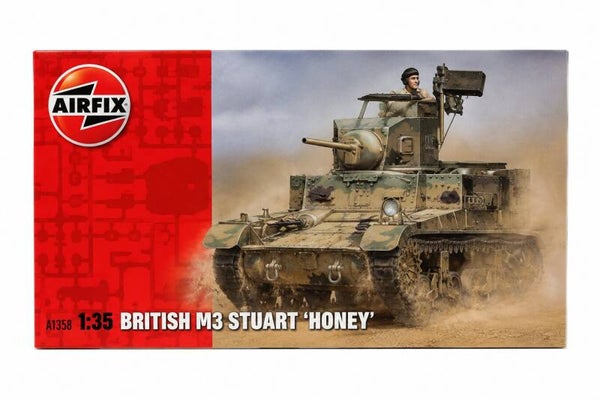 British M3 Stuart Honey Airfix Nr. A1358 1:35 neu