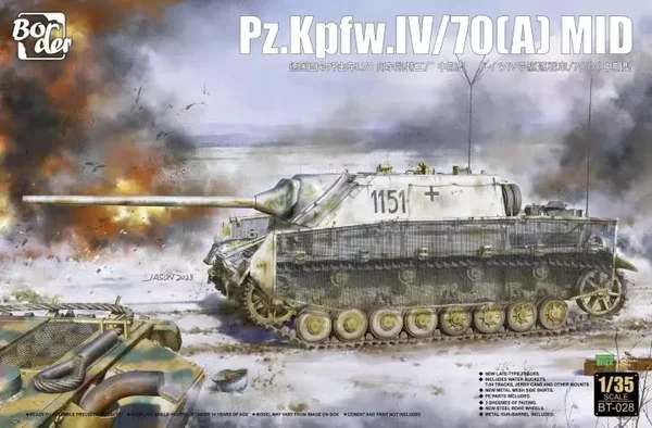 Pz.Kpfw. IV L/70(A) MID Border Model  Nr. BT-028  1:35