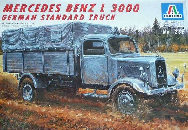 Mercedes Benz L 3000 German Standard Truck Italeri  Nr. 287  1:35