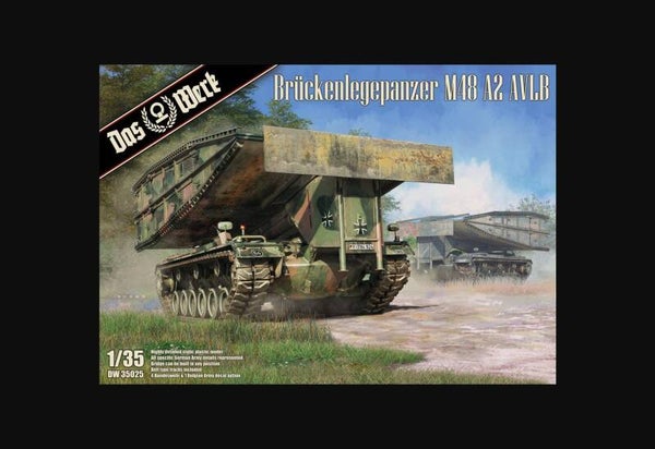 Brückenlegepanzer M48 A2 AVLB Das Werk Nr. DW35025 1:35