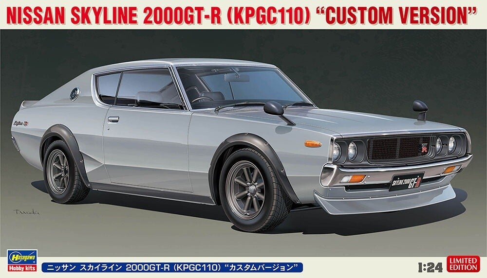 Nissan Skyline 2000GT-R (KPGC110) "Custom Version" Hasegawa  Nr. 20669  1:24