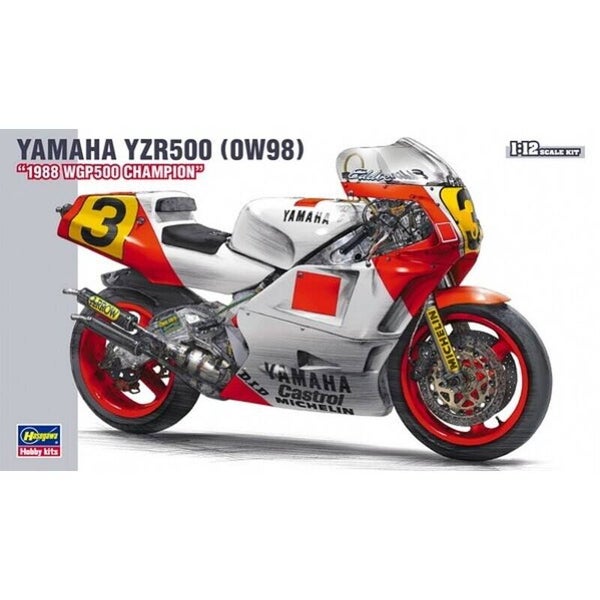 Yamaha YZR500 (0W98) 1988 WGP500 champion Hasegawa  Nr. 21503  1:12