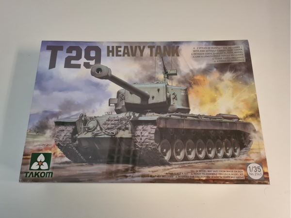 T29 Heavy Tank Takom Nr. 2143 1:35