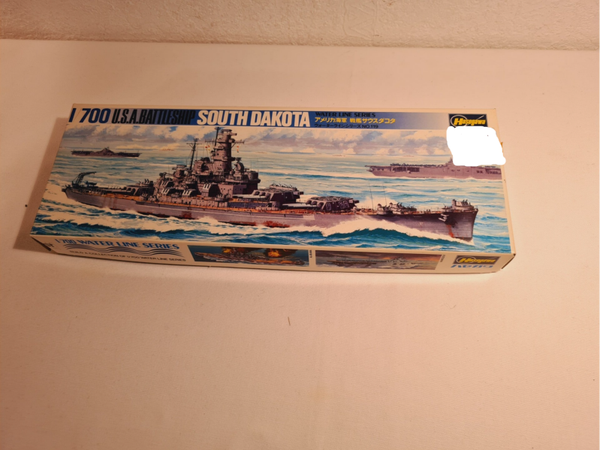 U.S.A. Battleship South Dakota Water Line Series Hasegawa Nr. WL.B119 1:700