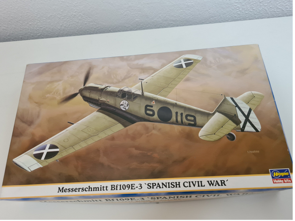 Messerschmitt Bf109E-3 'Spanish Civil War' Hasegawa  Nr. 09601  1:48 neu