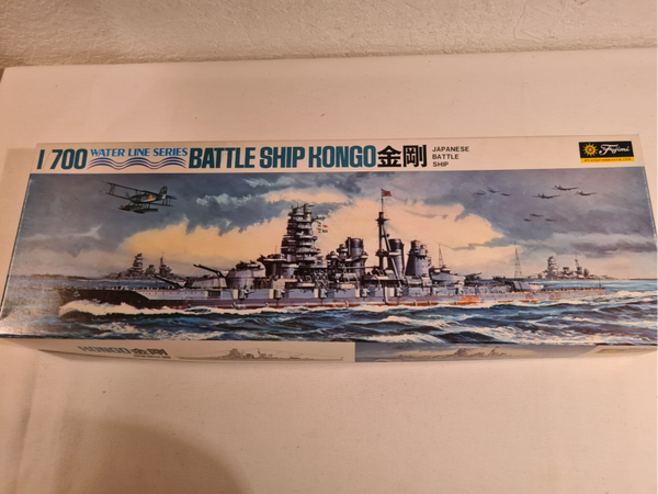 Water Line Series Battleship Kongo Fujimi Nr. WL.B016 1:700