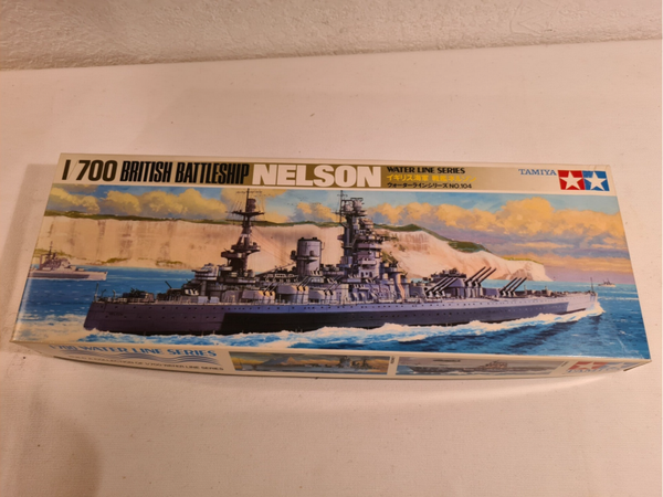 British Battleship Nelson Water Line Series Tamiya Nr. WL.B104 1:700