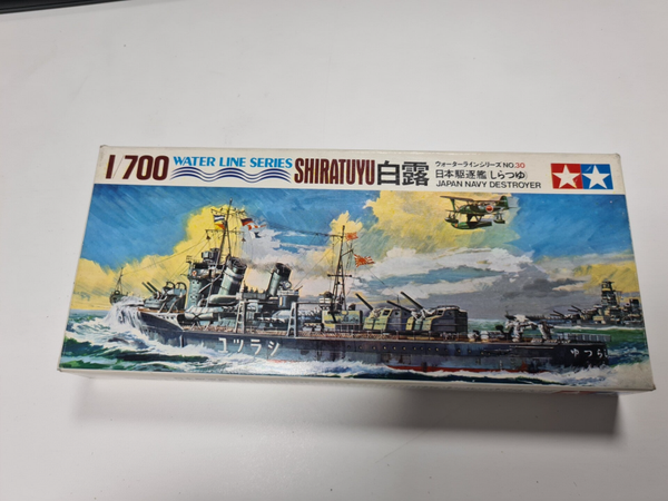 Japan Navy Destroyer Shiratuyu Tamiya Nr. WL.D030 1:700
