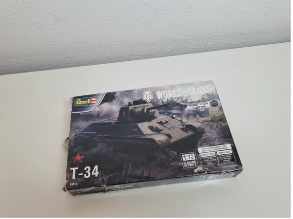T-34 "Easy Click" World of Tanks Revell  Nr. 03510  1:72
