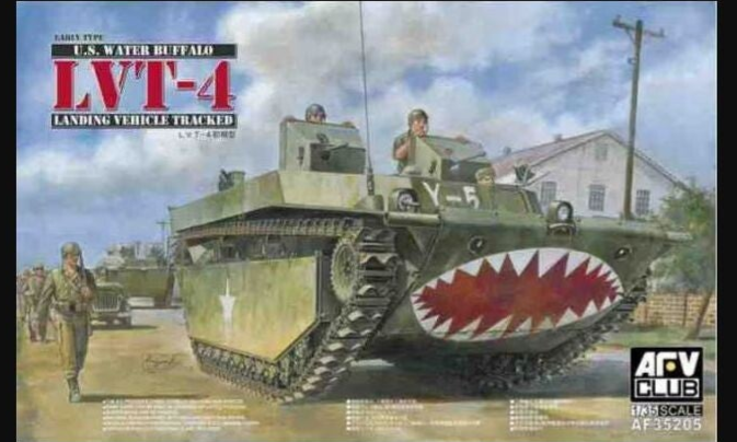 AFV Club – LVT-4 Water Buffalo Early Type – AF35205 – 1:35