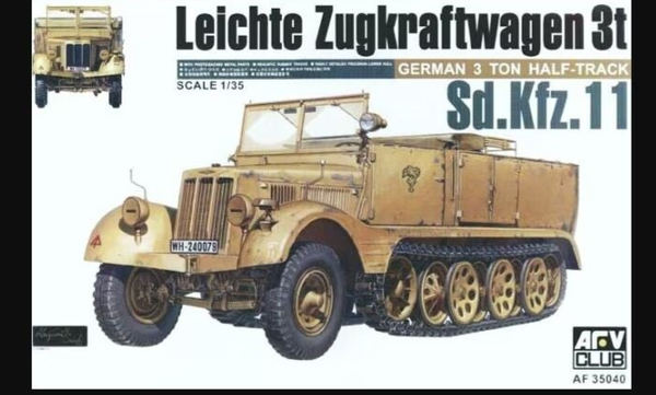 AFV Club – Sd.Kfz. 11 Leichter Zugkraftwagen 3 t – AF35040 – 1:35