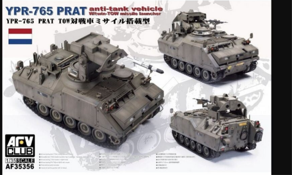 AFV Club – YPR-765 PRAT Anti-Tank Vehicle – AF35356 – 1:35