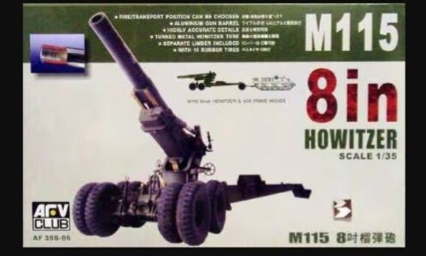 AFV Club – M115 8-inch Howitzer – AF35S06 – 1:35