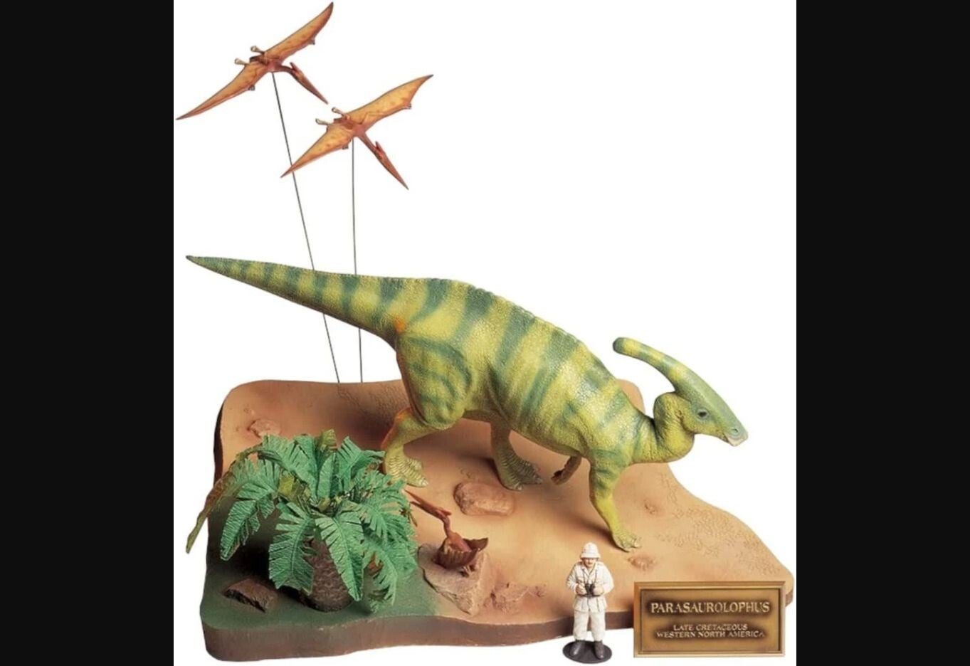 Parasaurolophus Diorama Set Tamiya Nr. 60103 1:35